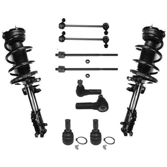 For 05-09 Ford Mustang Ball Joint Tie Rod End Link Complete Coil Spring Struts