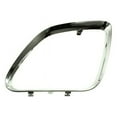 thumbnail image 1 of For 05-09 G6 Front Upper Grille Trim Molding Chrome Left Driver Side GM1200542, 1 of 5