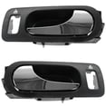 thumbnail image 1 of For 05-09 Lacrosse Allure Inside Inner Front Ebony Door Handle LH+RH SET PAIR, 1 of 5