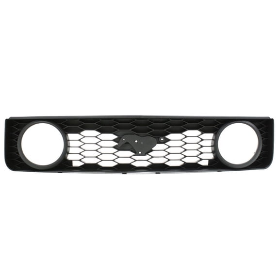 For 05-09 Mustang GT 4.6L Front Face Bar Grille Assembly Textured Black Plastic