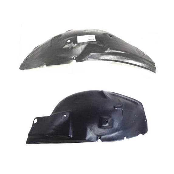 For 05-09 Mustang GT Front Splash Shield Inner Fender Liner Left Right SET PAIR