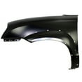 thumbnail image 1 of For 05-09 Tucson 2.7L Front Fender with Cladding Holes Primed Steel Driver Side, 1 of 5