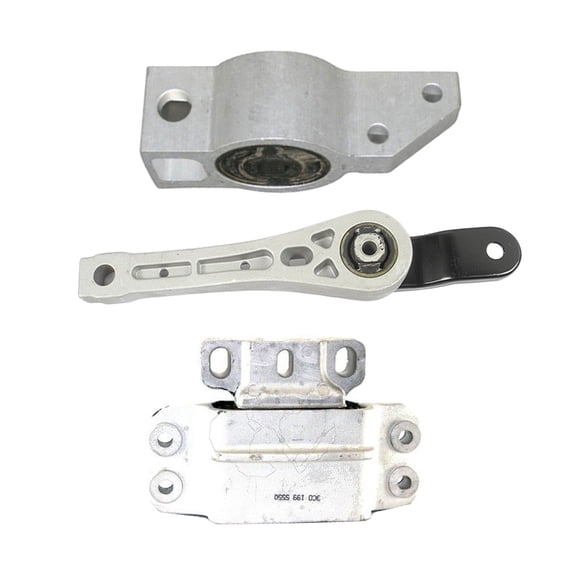 For 05-09 Volkswagen Rabbit 2.5L Jetta 1.9L 6965 6962 6959 FWD Engine Motor & Transmission Mount Set 3 05 06 07 08 09