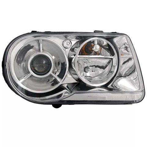 For 05-10 300C 5.7L Halogen Headlight Headlamp Head Light Lamp w/Bulb Right Side