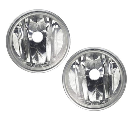 For 05-10 F150 Pickup Truck Front Driving Fog Light Lamp Lens & Housing Set Pair