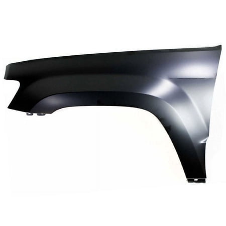 For 05-10 Grand Cherokee V6 V8 Front Fender Quarter Panel Primed Steel Left Side