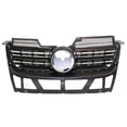 thumbnail image 1 of For 05-10 Jetta Sedan & Wagon Front Face Bar Grill Grille Assembly Black Plastic, 1 of 5