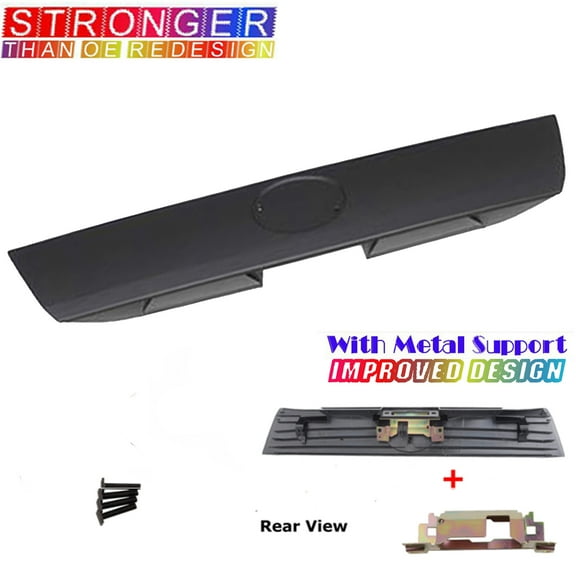 For 05-10 Scion TC Non Painted Tailgate Handle Garnish Trim Strip Primed & Scion Logo stickerB3722S 2005 2006 2007 2008 2009 2010