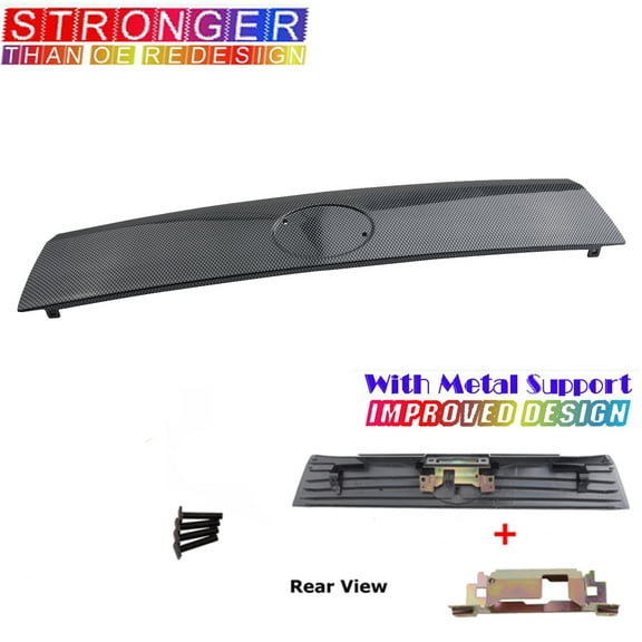 For 05-10 Scion Tc Rear Hatch Handle Trunk Tailgate Lid Racing Carbon Fiber Look B3721B 05 06 07 08 09 10