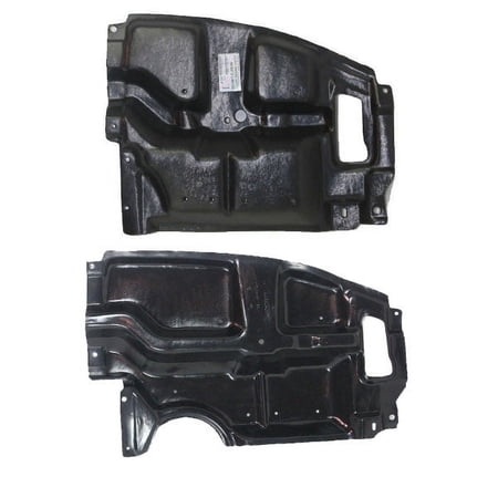 For 05-10 tC Front Engine Splash Shield Undercar Cover Guard Left Right SET PAIR