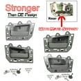 thumbnail interactive-video image 1 of Chrome 4-Door Handle Set With Keyhole Covers For Jeep Grand Cherokee 2005-2011 1 of 5