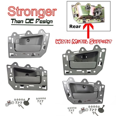 Chrome 4-Door Handle Set With Keyhole Covers For Jeep Grand Cherokee 2005-2011