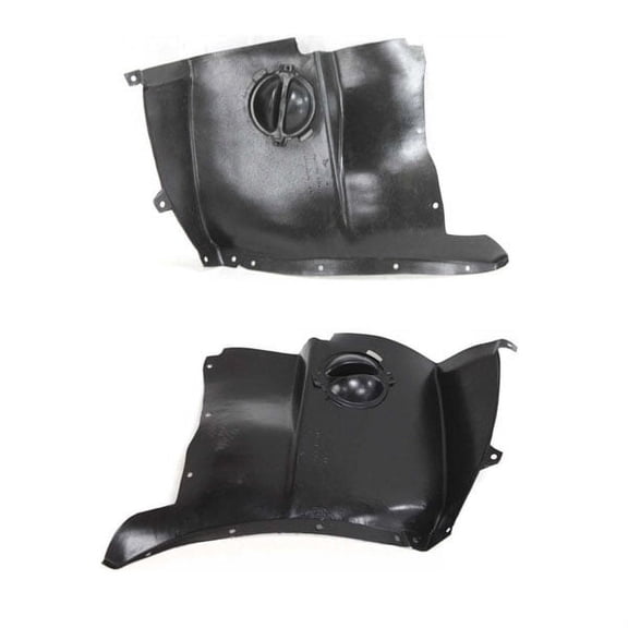 For 05-13 Chevy Corvette Front Splash Shield Inner Fender Liner Panel SET PAIR