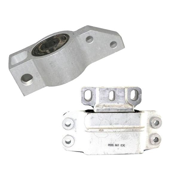 For 05-14 Volkswagen Jetta Rabbit 2.5L 6964 6959 FWD Standard Engine Motor & Transmission Mount Set 2 05 06 07 08 09 10 11 12 13 14