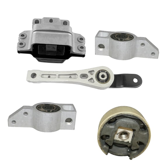 For 05 Volkswagen Jetta 1.9L FWD 6965 6964 6969 6962 6959 5PCS Set Engine Motor and Transmission Mount 05