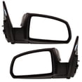 thumbnail image 1 of For 06-09 Rio Rear View Door Mirror Power Heated Manual Folding Black SET PAIR, 1 of 5