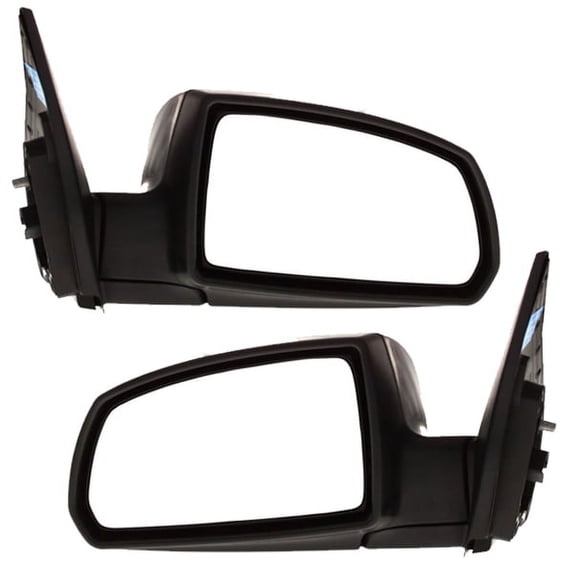 For 06-09 Rio Rear View Door Mirror Power Heated Manual Folding Black SET PAIR