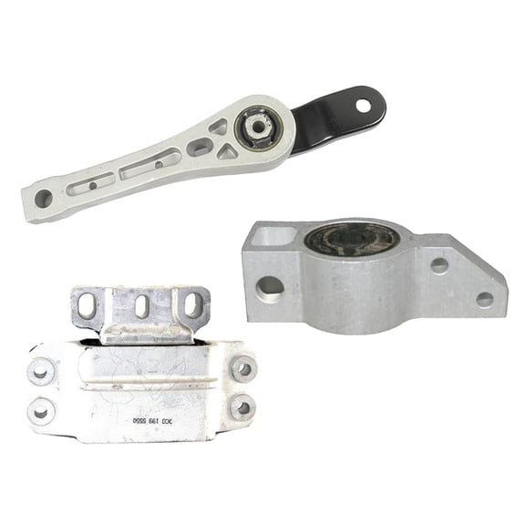 For 06-09 Volkswagen Rabbit 2.5L 6964 6962 6959 Engine Motor & Transmission Mount Set 3 06 07 08 09