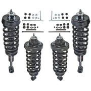 For 06-10 Ford Explorer Front & Rear Complete Springs Struts & Sway Bar Links