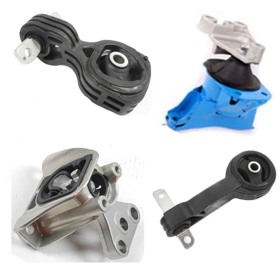 For 06-10 Honda Civic 1.8L Automatic Brand New CF Advance Engine Motor Mount Set 4 M265 06 07 08 09 10