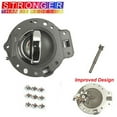 thumbnail image 1 of For 06-10 Jeep Commander Front Rear Left Inside Inner Door Handle Gray & Chrome Bolt 06 07 08 09 10 CR2823MG1NS, 1 of 3