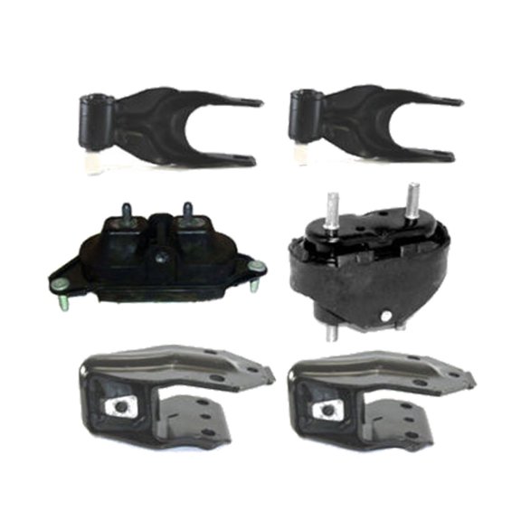 For 06-11 Chevrolet Impala Monte Carlo 3.9L Brand New CF Advance Engine Motor Mount Set 6 M809 06 07 08 09 10 11