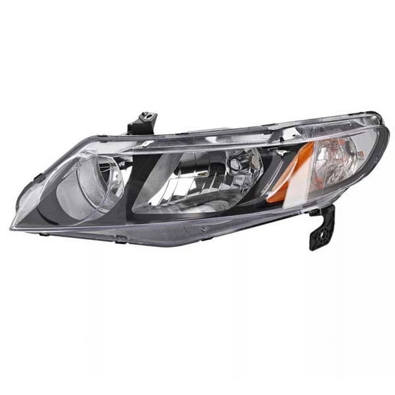 For 06-11 Civic Sedan Front Headlight Headlamp Head Light w/o Bulb Driver Side