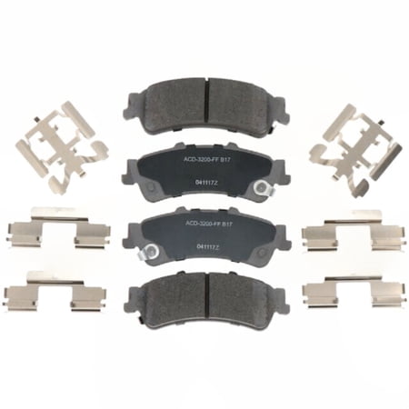 For 06-11 DTS Sedan 06-11 DTS Hearse 06-11 DTS Limousine Brake Pad Set Rear Fits select: 2006 CADILLAC COMMERCIAL CHASSIS, 2007 CADILLAC DTS