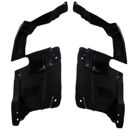 For 06-12 Fusion Front Engine Splash Shield Under Cover Undercar Guard SET PAIR