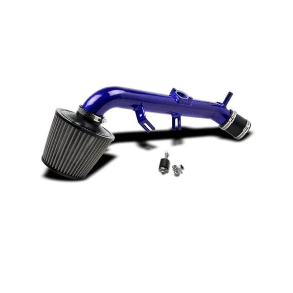 For 06-12 Toyota Yaris 1.5L 4cyl Black Filter Cover + CPT Cold Air Intake (Blue) CPT-573-B