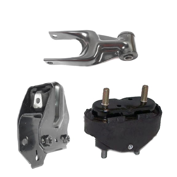 For 06 Chevrolet Monte Carlo 3.9L FWD 5263 5372 2712 3PCS Set Engine Motor and Transmission Mount 06