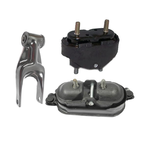 For 06 Chevrolet Monte Carlo 3.9L FWD 5372 2906 2712 3PCS Set Engine Motor and Transmission Mount 06