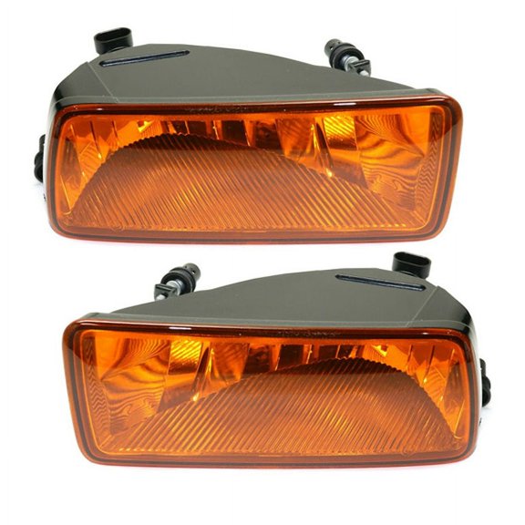 For 07 08 09 Explorer Front Driving Fog Light Lamp Assembly Amber Lens Set Pair