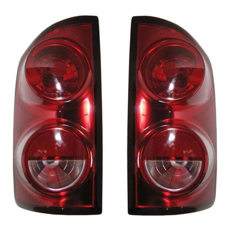 For 07 08 09 Ram Pickup Truck Taillight Taillamp Rear Brake Light Lamp SET PAIR