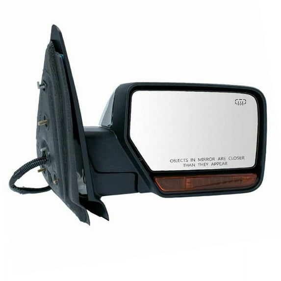 For 07-08 Expedition Mirror Power Folding Chrome Cap w/Memory/Signal Right Side