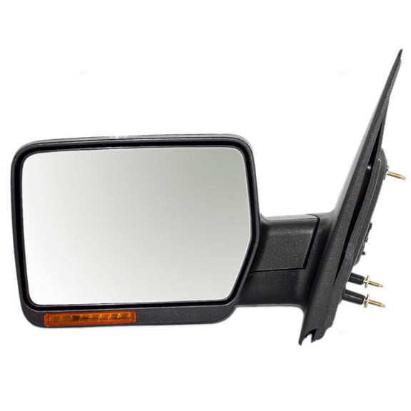 For 07-08 F150 Truck Rear View Door Mirror Power Heat with Turn Signal Left Side