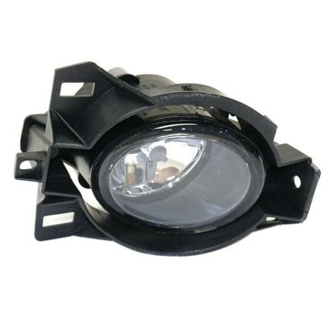 Motor-1 Replacement Fog Light Assembly For 2002-2003 Nissan Maxima – Chrome Housing Clear Lens