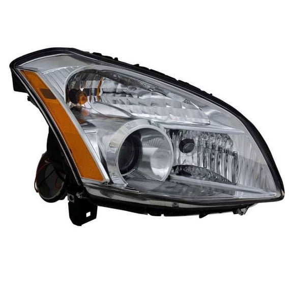 For 07-08 Maxima Headlight Headlamp Front Halogen Head Light w/Bulb Right Side