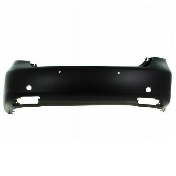 For 07-09 LS460/LS600h Rear Bumper Cover Assembly Primed w/Park Aid Sensor Holes
