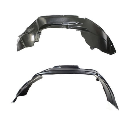 For 07-10 Patriot Front Splash Shield Inner Fender Liner Panel Plastic SET PAIR