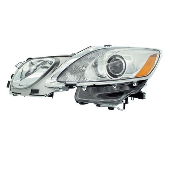 For 07-11 GS350/GS430/GS460 Xenon Headlight Headlamp w/Washer Holes Driver Side