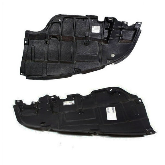 For 09-12 ES-350 Front Engine Splash Shield Under Cover Undercar LH+RH SET PAIR