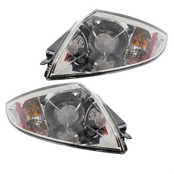 For 07-12 Eclipse Convertible/Coupe Taillight Taillamp Rear Brake Light Set Pair