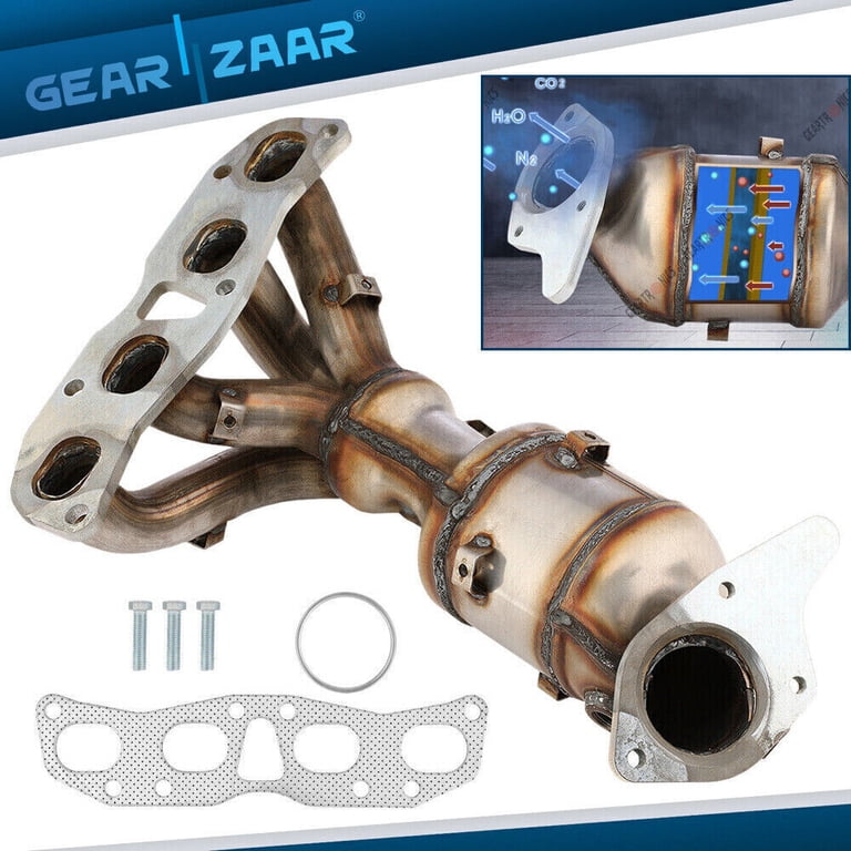 Exhaust Manifold Catalytic Converter W/Seal Fit 2007-2013 Nissan Altima Exhaust Manifold Catalytic Converter W/Seal Fit 2007-2013 Nissan Altima