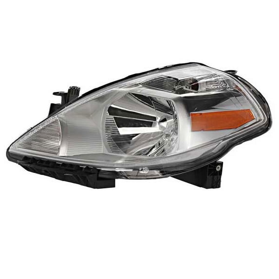 For 07-12 Versa Halogen Headlight Headlamp Head Light Lamp with Bulb Driver Side