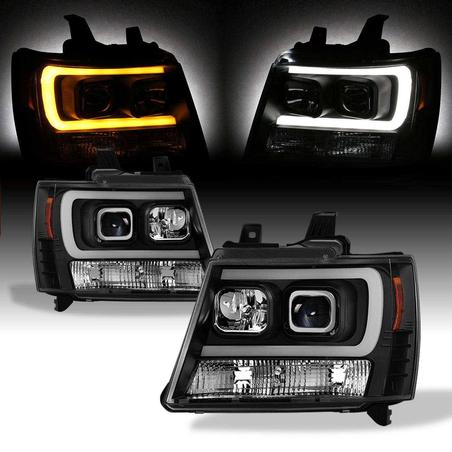 Fog Lights Led BICYACO Led Fog Lights 5202 W/Bulbs Compatible With 1500 2500 3500 2008 2014 Avalanche 2007 2011 Suburban 2007 2014 Tahoe Gmc 07 15 Sierra Yukon W Off Roa Fog Lights For Trucks - Foto 9