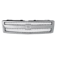 thumbnail image 1 of For 07-13 Chevy Silverado 1500 Pickup Truck Front Grill Grille Assembly Chrome, 1 of 5