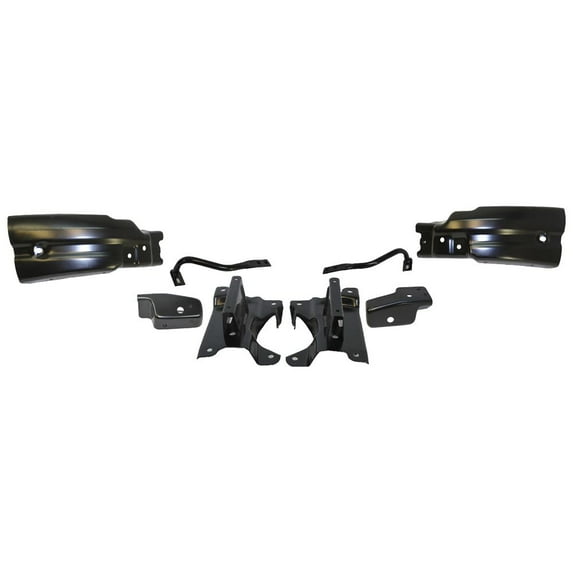 For 07-13 Silverado 1500 Front Bumper Mounting Support Brace Bracket 8pcs