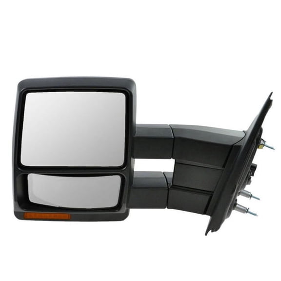 For 07-14 F150 Telescopic Mirror Power Heated Turn Signal/Puddle Lamp Left Side