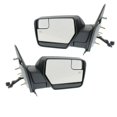 thumbnail image 1 of For 07-17 Expedition Rear View Mirror Power Heat Puddle Lamp w/o Memory Set Pair, 1 of 5